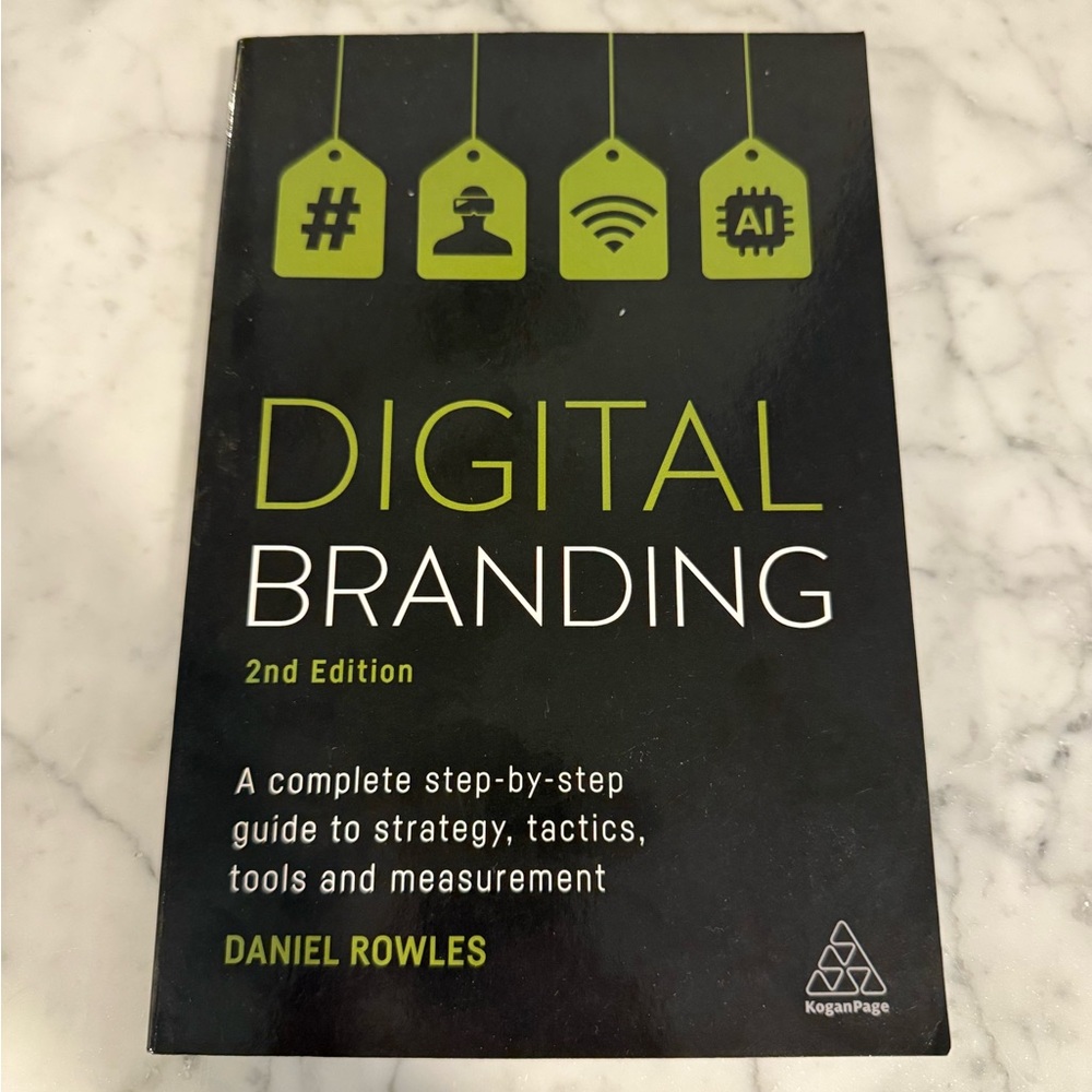 Digital Branding Book - Black Cover
